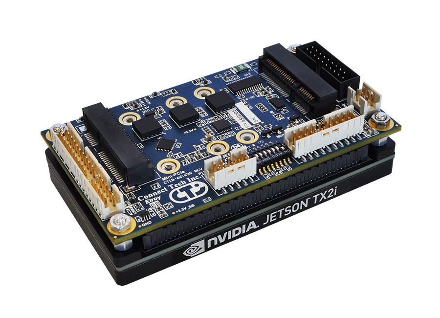 Elroy Carrier for NVIDIA® Jetson™ TX2/TX2i - Connect Tech Inc.