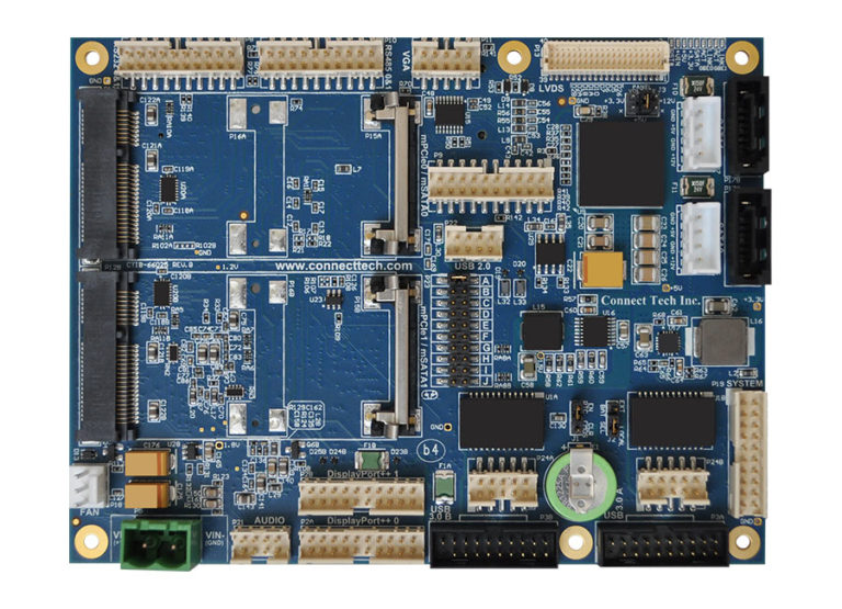 Com Express Boards Stack COM Express® Type 6 Rugged Ultra Lite Carrier Board - Connect Tech Inc.