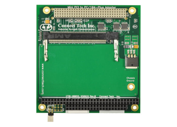 PC/104-Plus to Mini PCI Adapter - Connect Tech Inc.