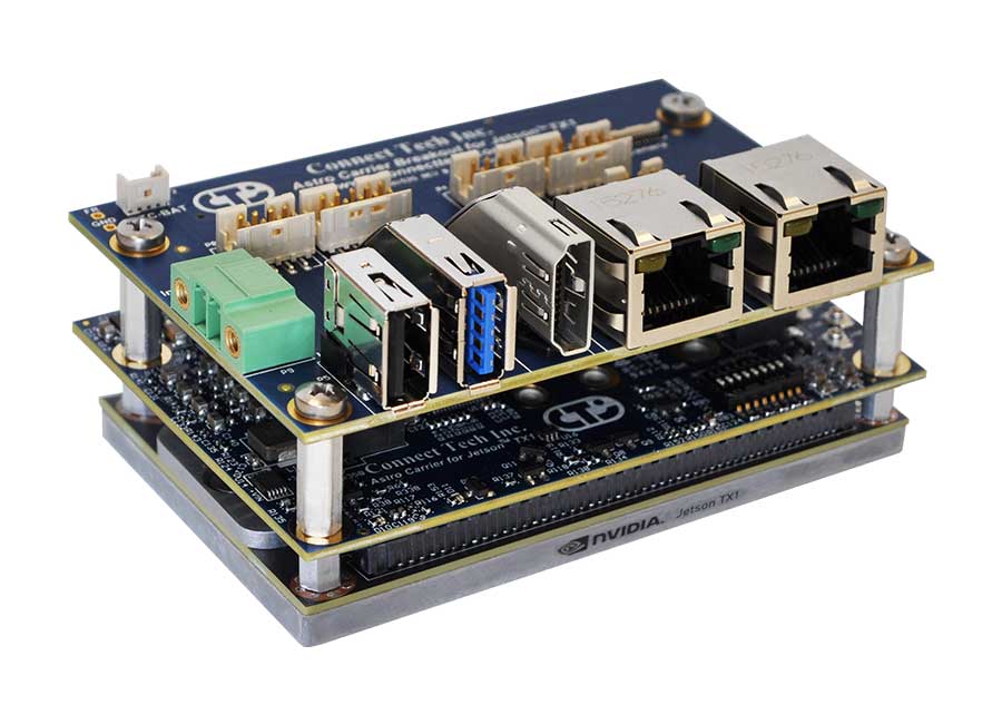 Astro Carrier for NVIDIA® Jetson™ TX2/TX2i - Connect Tech Inc.